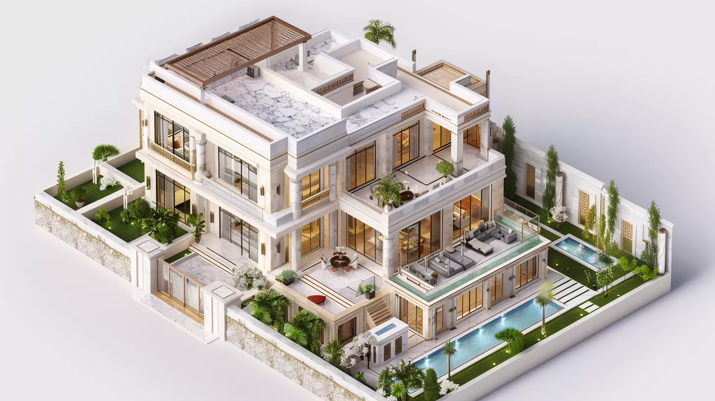 تصميم ثلاثي الأبعاد يضعك داخل مشروعك قبل أن يبدأ التنفيذ!